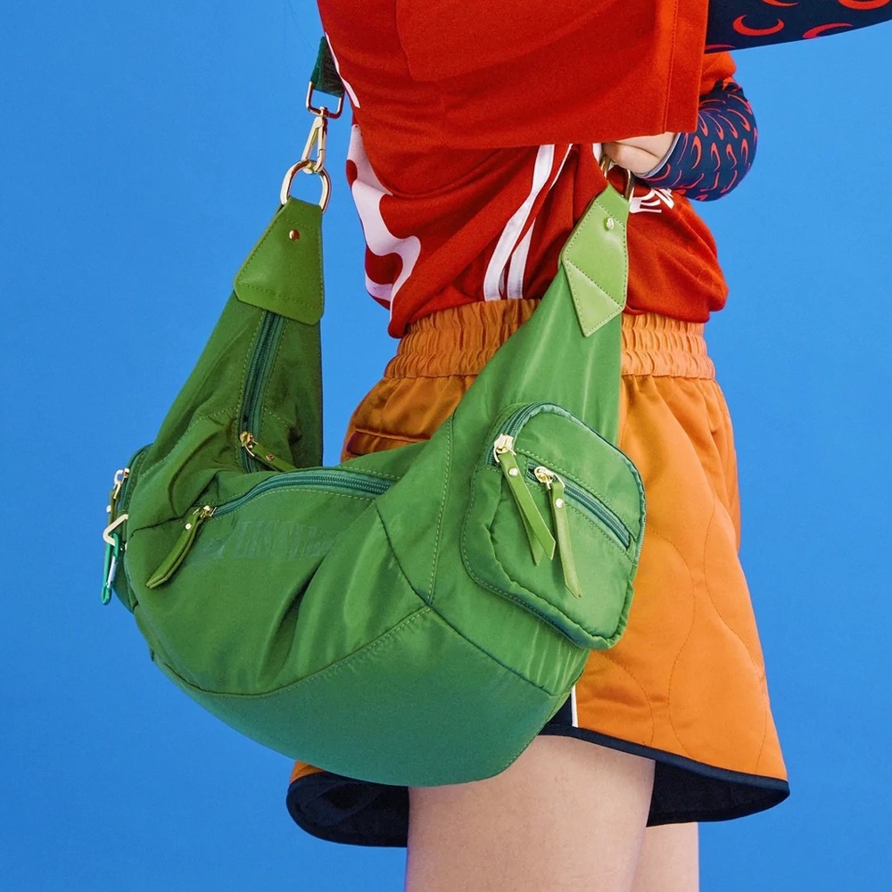 ISO POPPY LISSIMAN DREW BOY BAG IN OLIVE